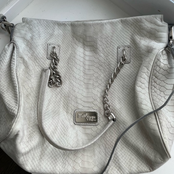 Cole Haan by Maria Sharapova Leather Handbag (with crossbody strap) - Picture 4 of 12